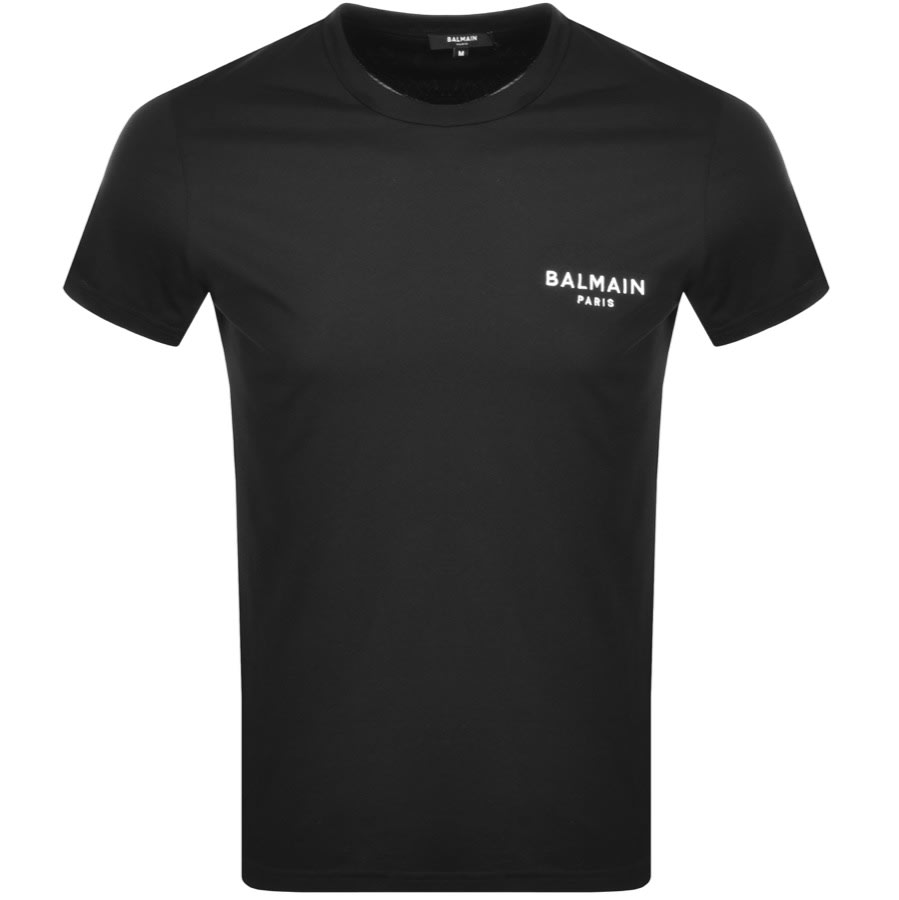 Alternative Image for ProductBalmain Logo T Shirt Black1